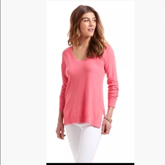 Vineyard Vines Womens Open Scoop Neck Sweater - Picture 1 of 5